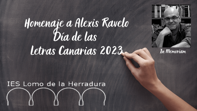 El escritor, recientemente fallecido, había participado en varios talleres en este instituto de Telde / TA